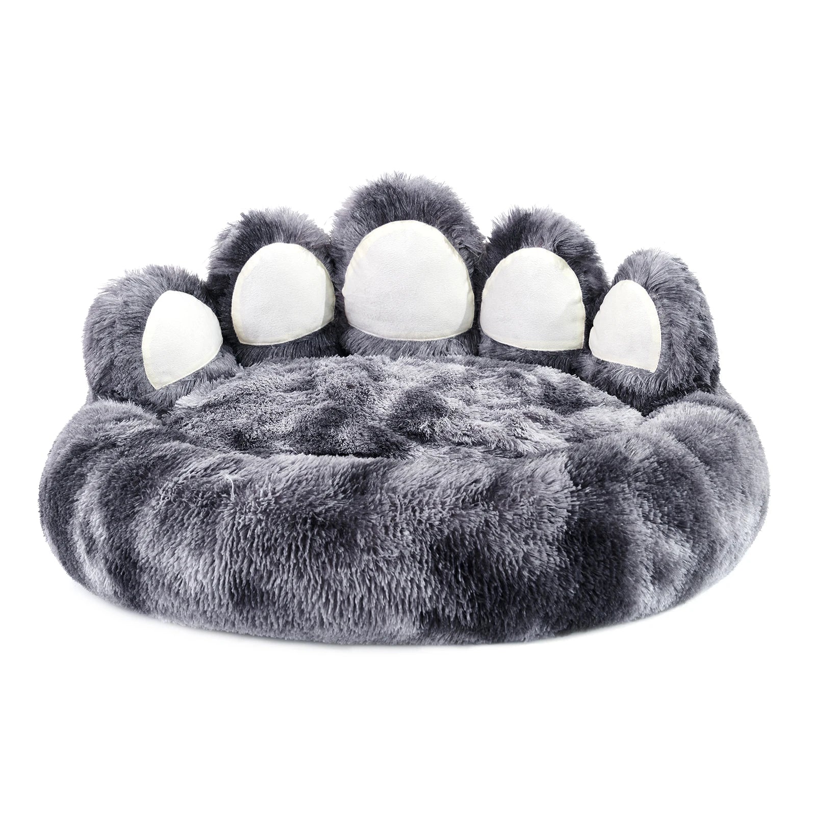 Cozy Comfy Pet Dog Bed, Paw Shape, Warm Cushion for Your Furry Friend Deep Sleeping