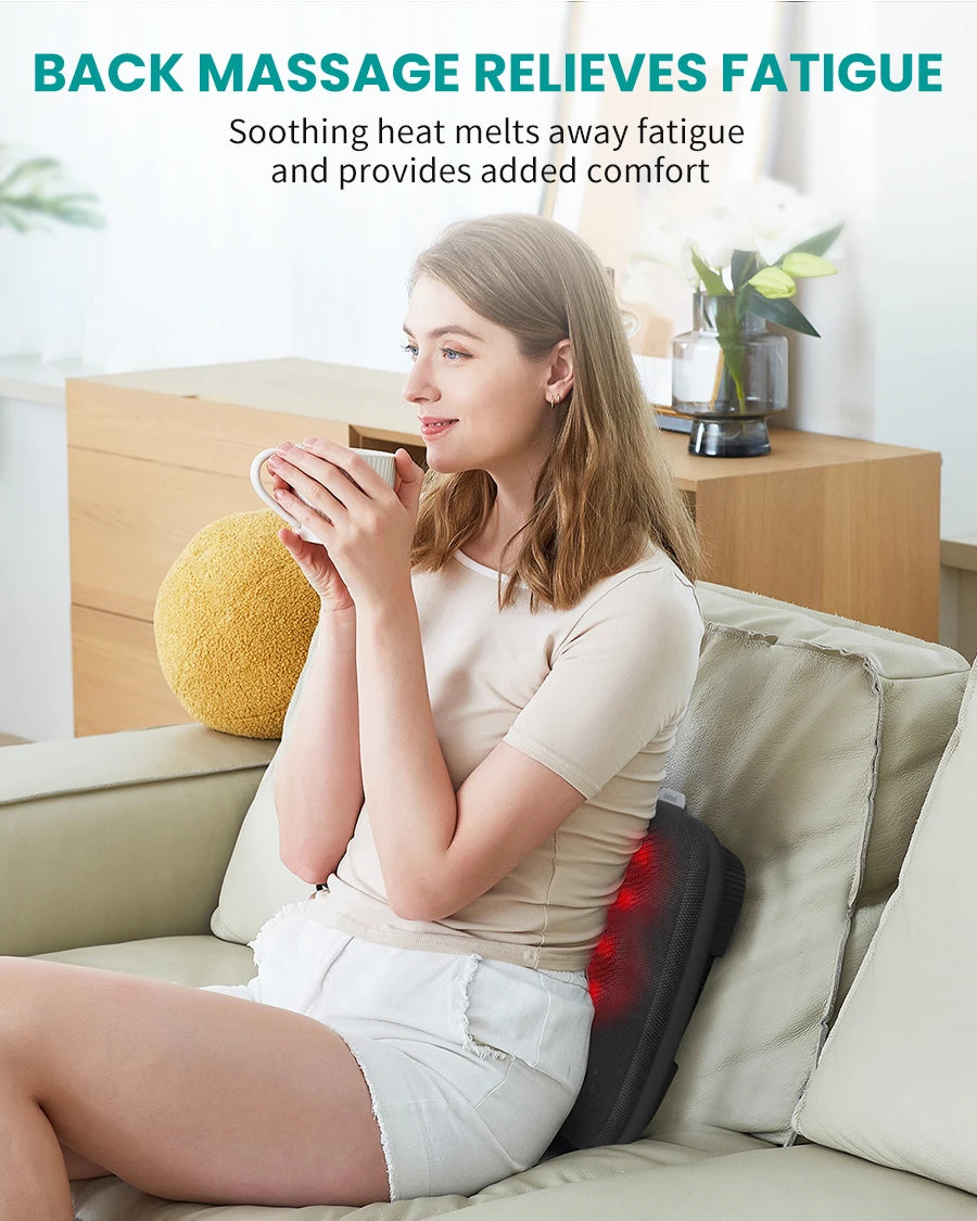 Nekteck Shiatsu Foot Massager with Heat, Electric Kneading Massage Machine