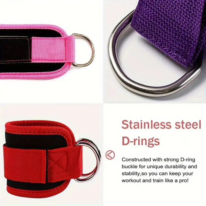 Exercising Resistance Belt, Puller, Leg Strength Training, Tie Strap, Foot Loop Buckle, Elastic Rope Protector