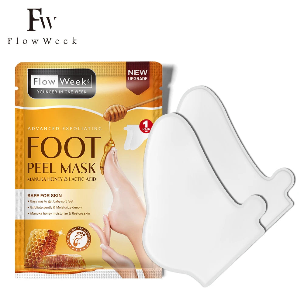 Foot Peeling Mask Repairs Heels & Removes Dry Dead Skin Exfoliating