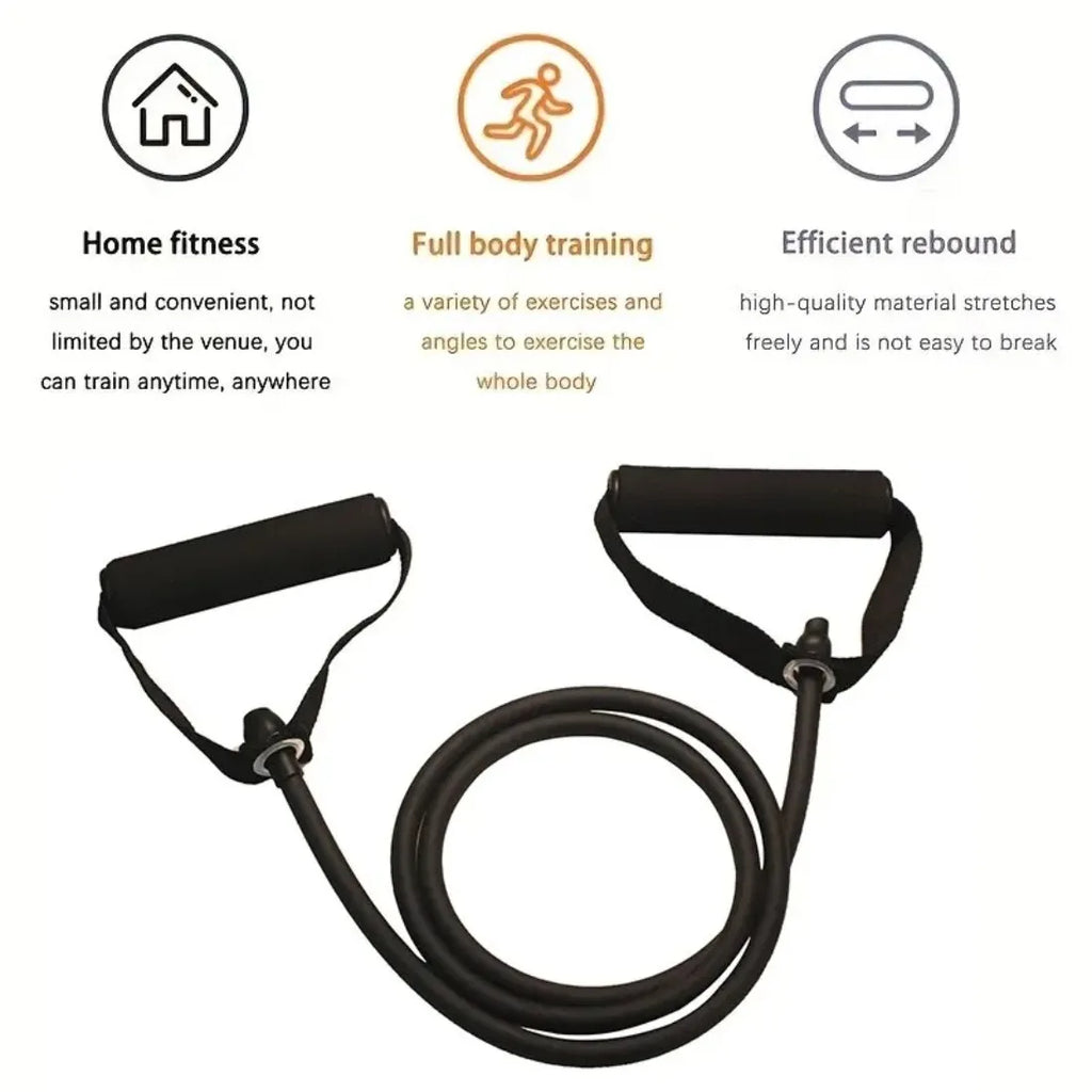 Resistance Bands with Handles – Home Gym Strength Training Set for Men & Women