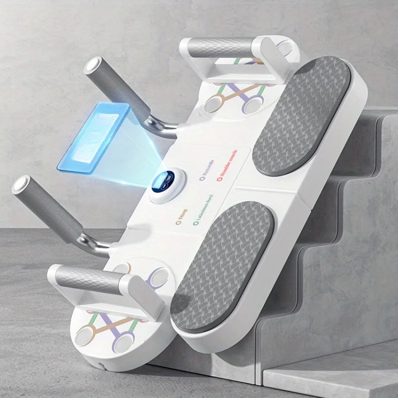 Pilates Board, 6 in 1 Multifunctional Equipment, Foldable Pilates Reformer Board