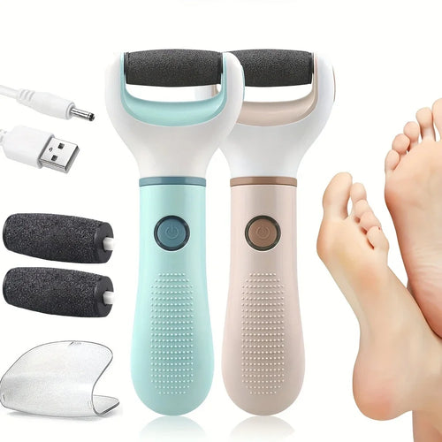 1pc Electric Wireless Foot Grinder Remove Dead Skin, Calluses, Hard Cracked skin Waterproof