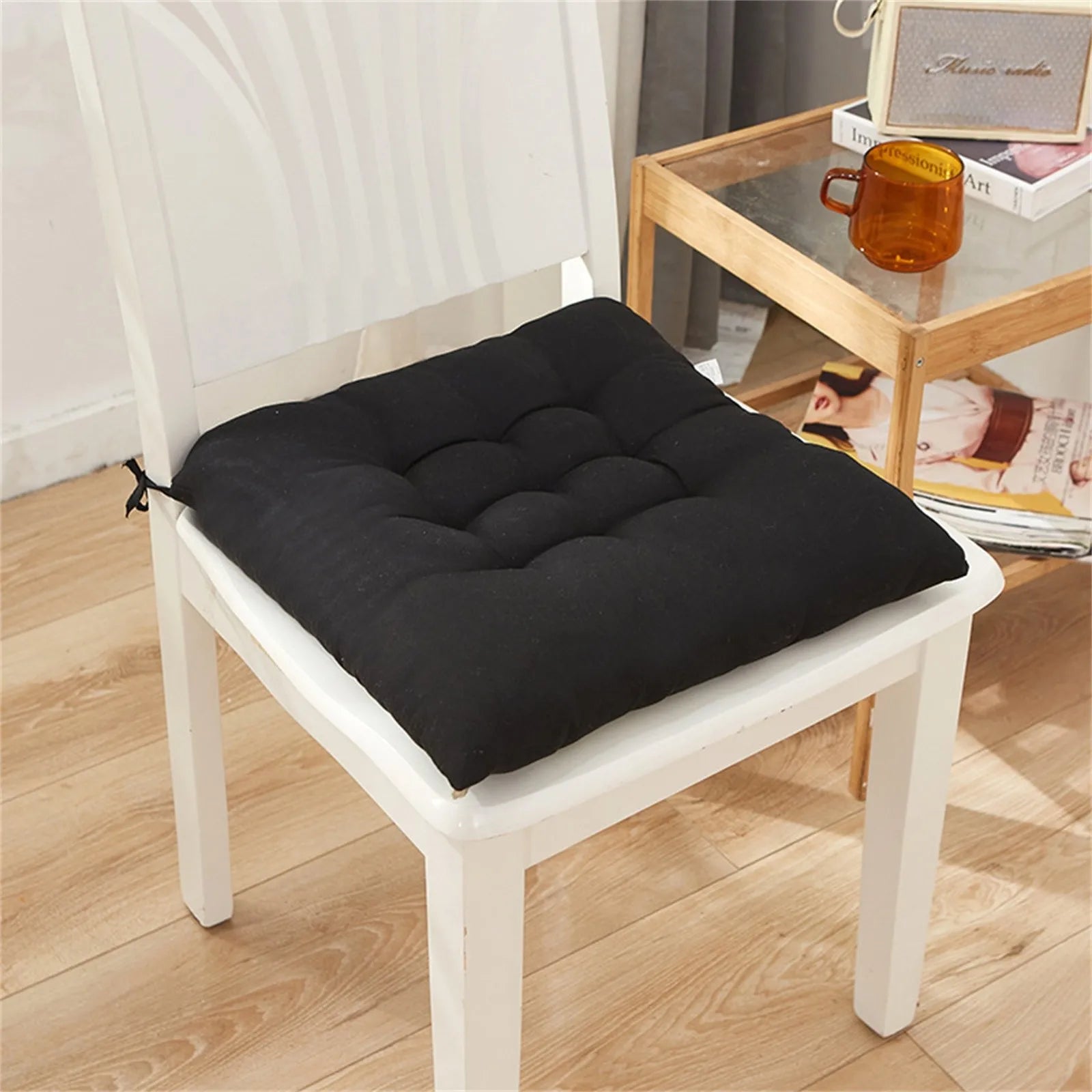 40x40cm Home Decor Square Meditation Seat Pillow, Yoga Living