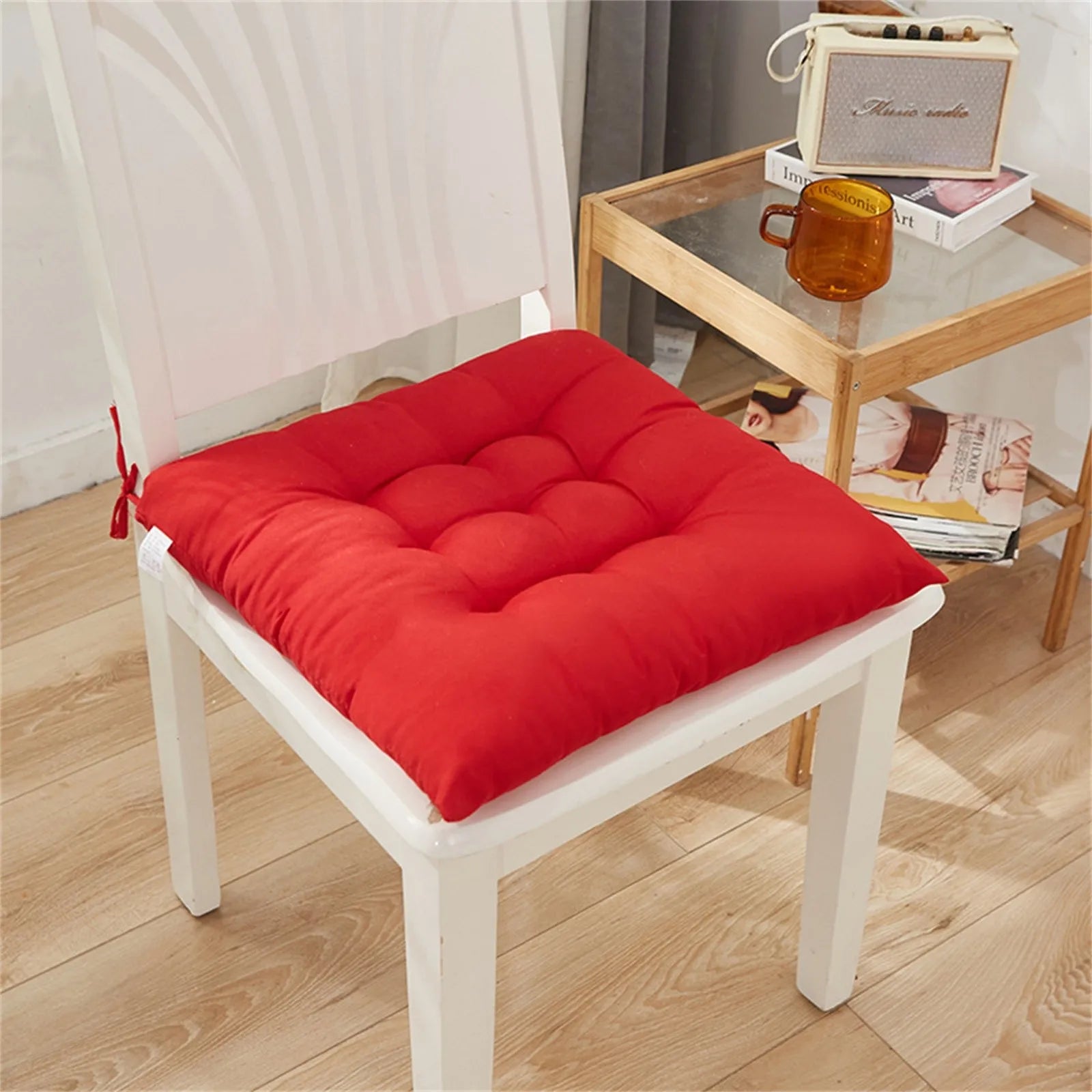 40x40cm Home Decor Square Meditation Seat Pillow, Yoga Living