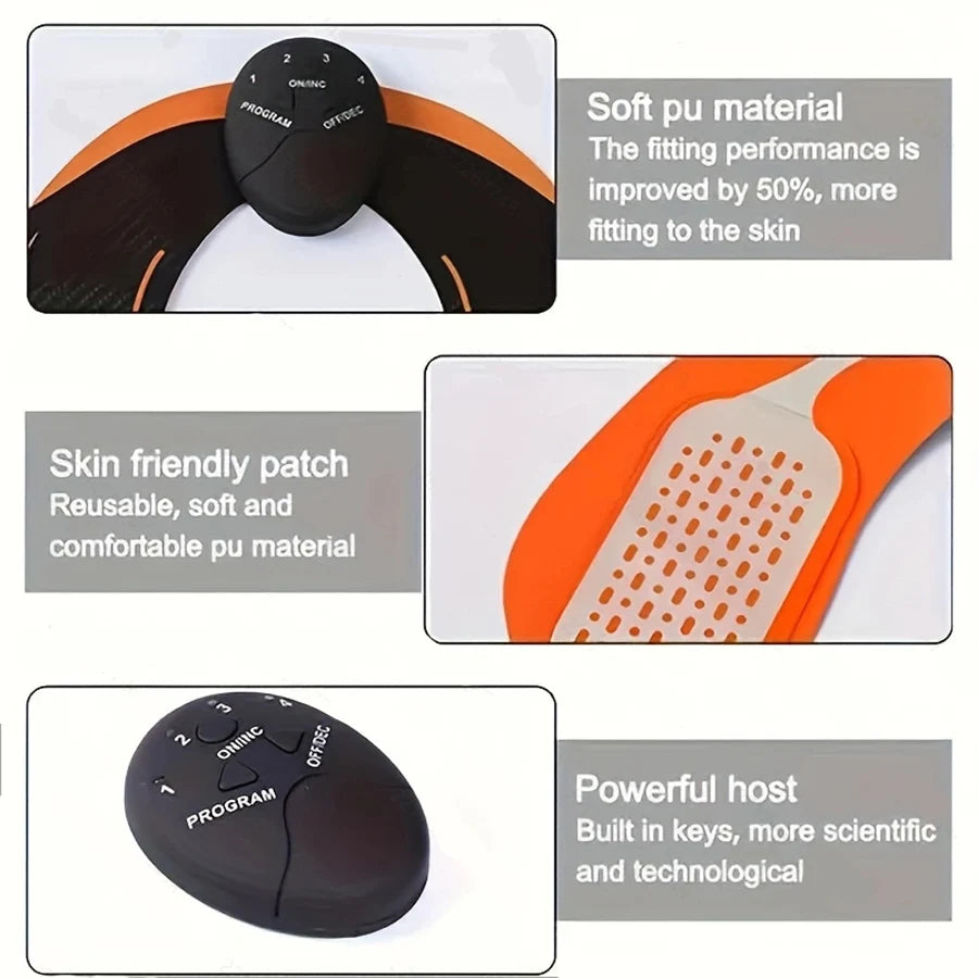 Abs Stimulator, Toning Workout for Abdomen/Arm/Leg, Workout Equipment for Men Women ﻿