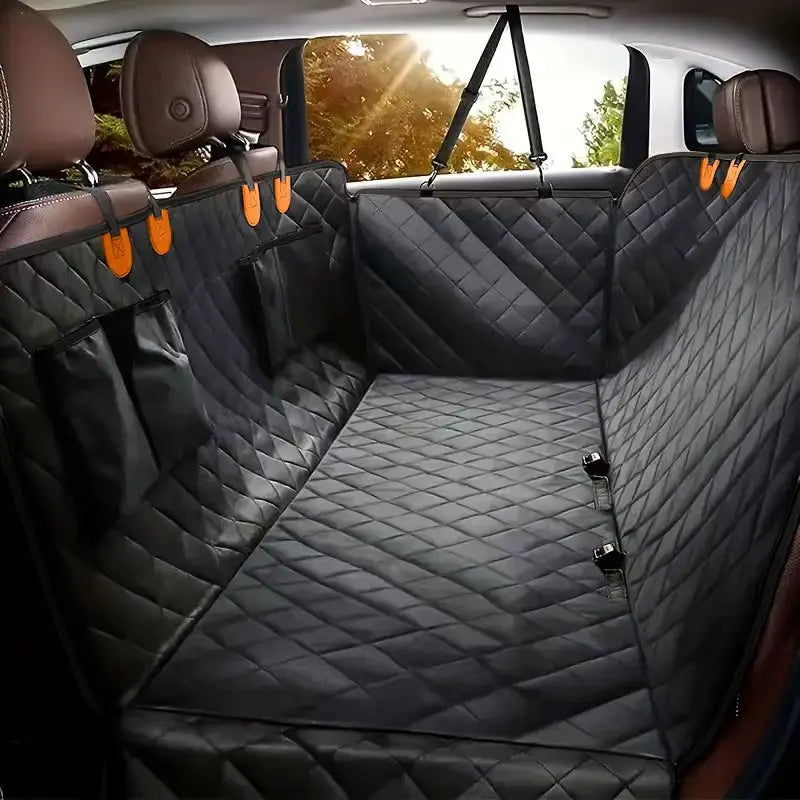 Dog Car Seat Cover for Pets 100% Waterproof, Hammock, Scratch Proof, Nonslip, Durable, Soft Back Seat Cover
