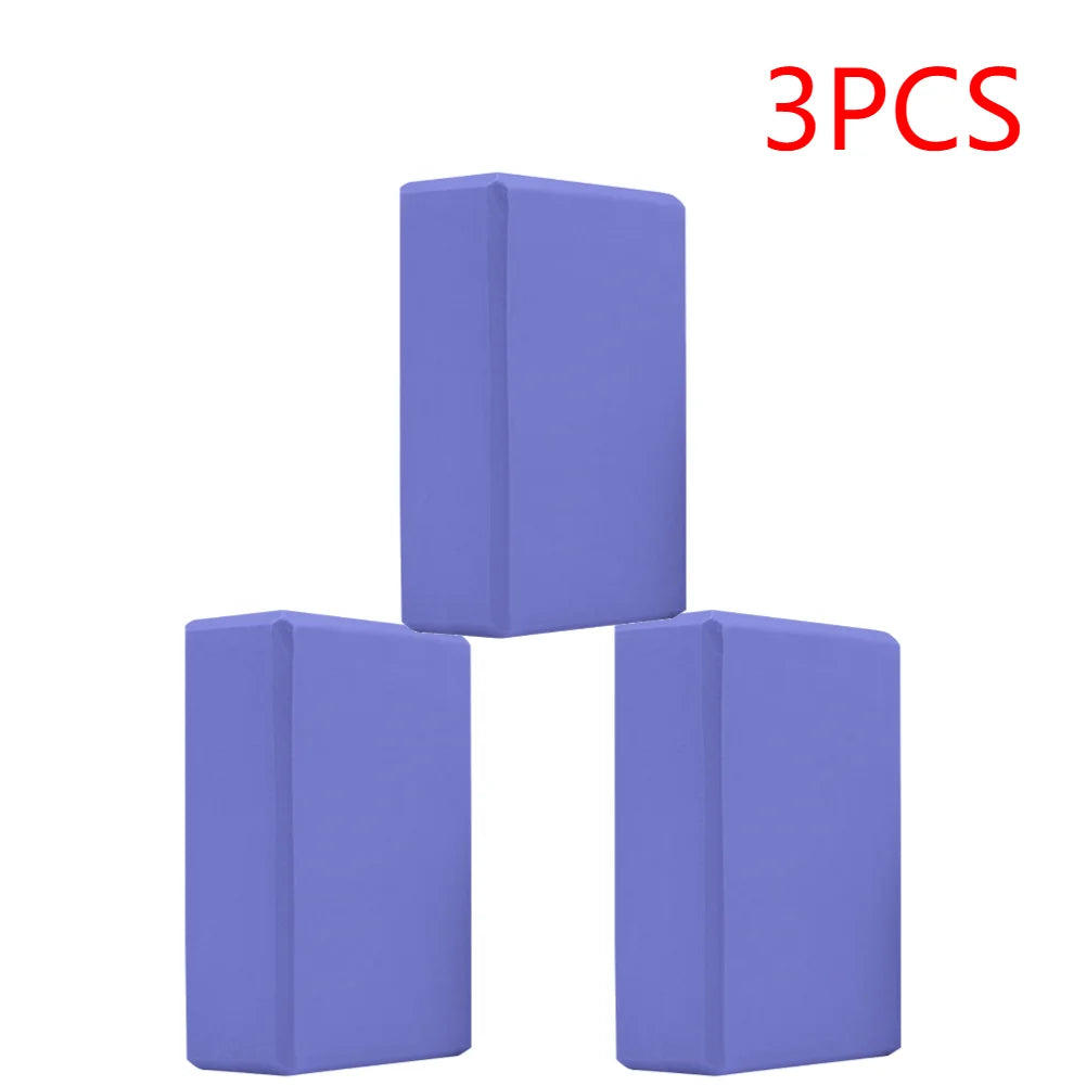 2-5PCS EVA Yoga Block Moisture-Proof, High Density, Body Shaping and for Meditation
