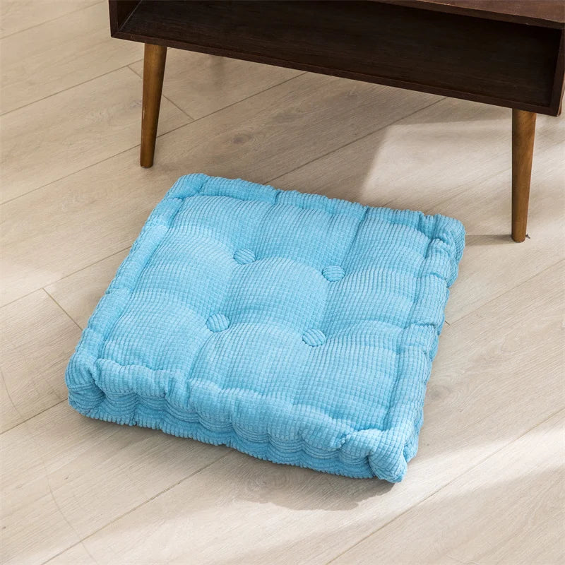 1 PC Degrees of Comfort Meditation Floor Pillow, Square Large Pillows Thick Floor Cushion