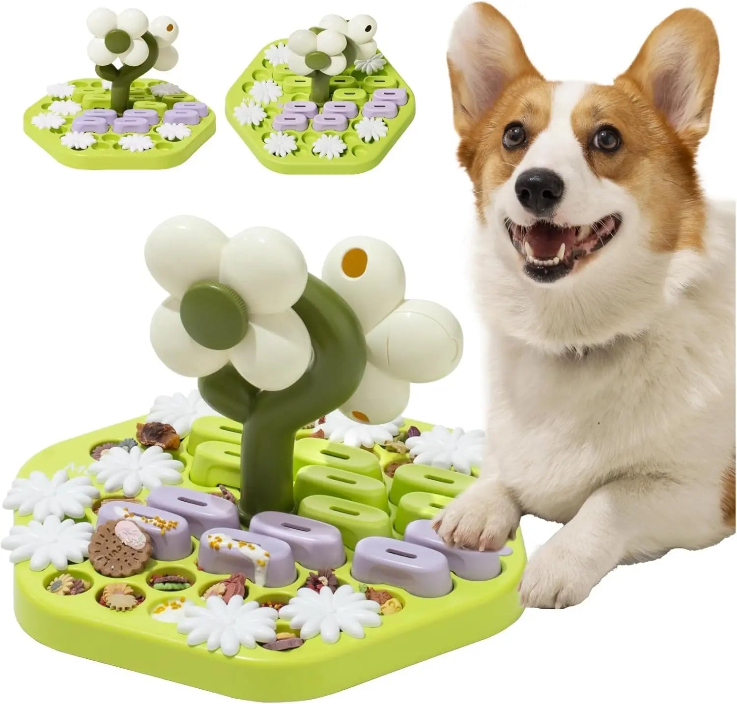 MEWOOFUN Level 4 Dog Puzzle Toy Enrichment for Dogs, IQ Training, Slow Feeder, Interactive
