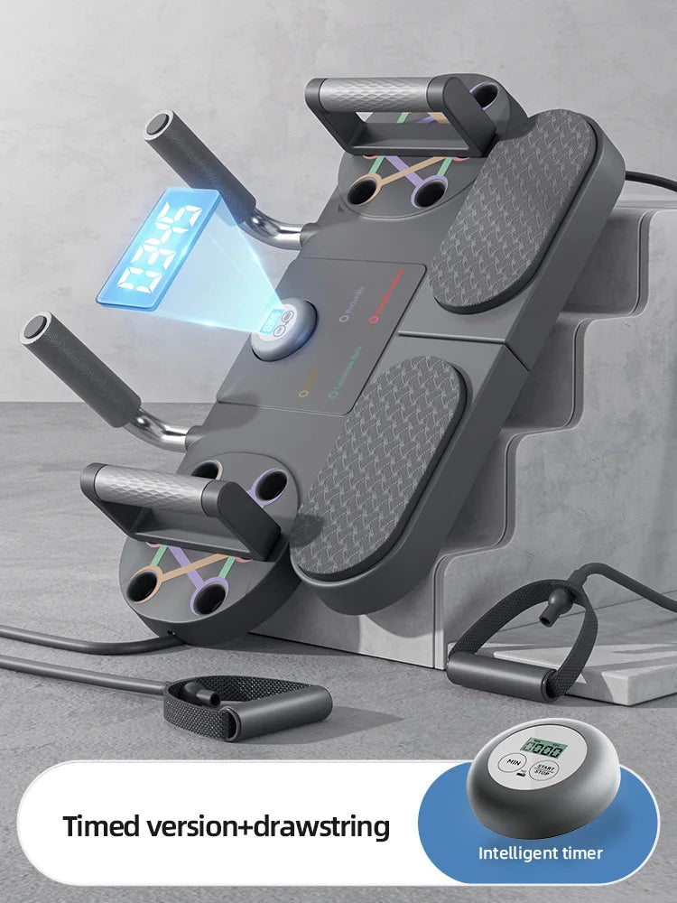 Pilates Board, 6 in 1 Multifunctional Equipment, Foldable Pilates Reformer Board