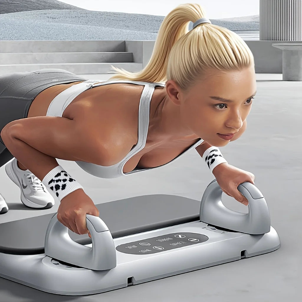 Pilates Board, 6 in 1 Multifunctional Equipment, Foldable Pilates Reformer Board