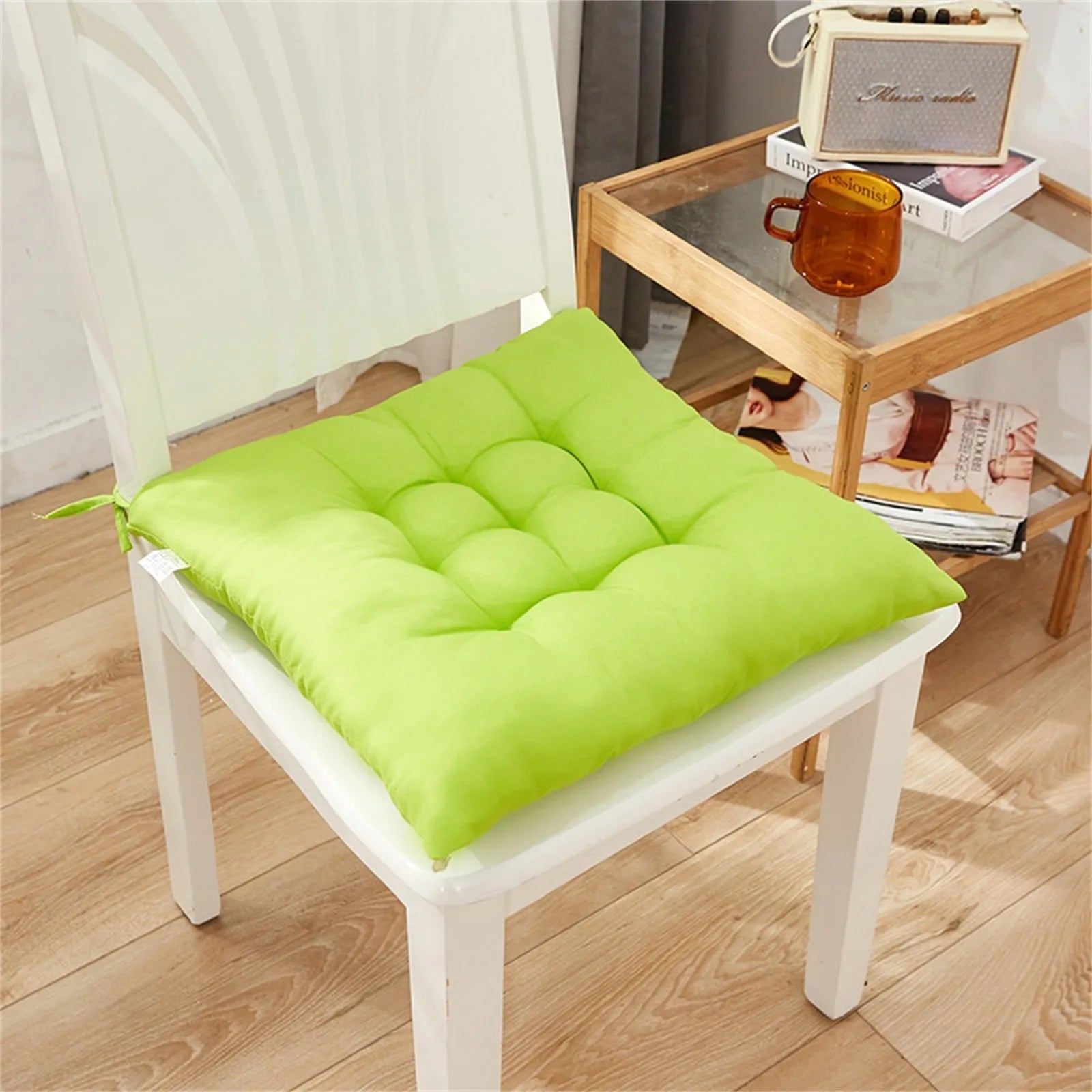40x40cm Home Decor Square Meditation Seat Pillow, Yoga Living