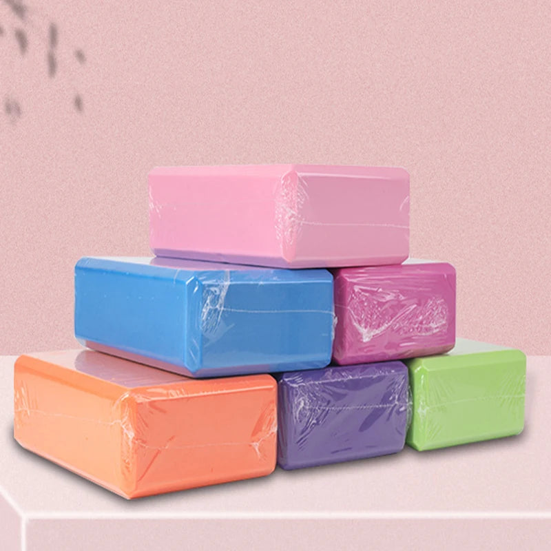 EVA Gym Blocks Foam Brick Training Exercise Fitness Tool, Yoga Bolster Pillow Cushion