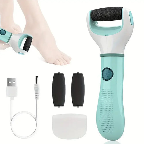 1pc Electric Wireless Foot Grinder Remove Dead Skin, Calluses, Hard Cracked skin Waterproof