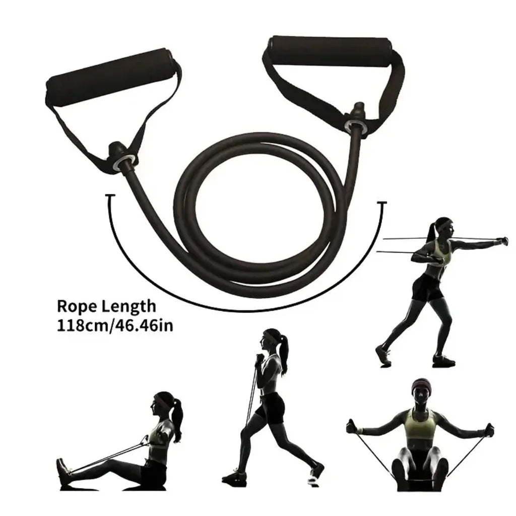 Resistance Bands with Handles – Home Gym Strength Training Set for Men & Women