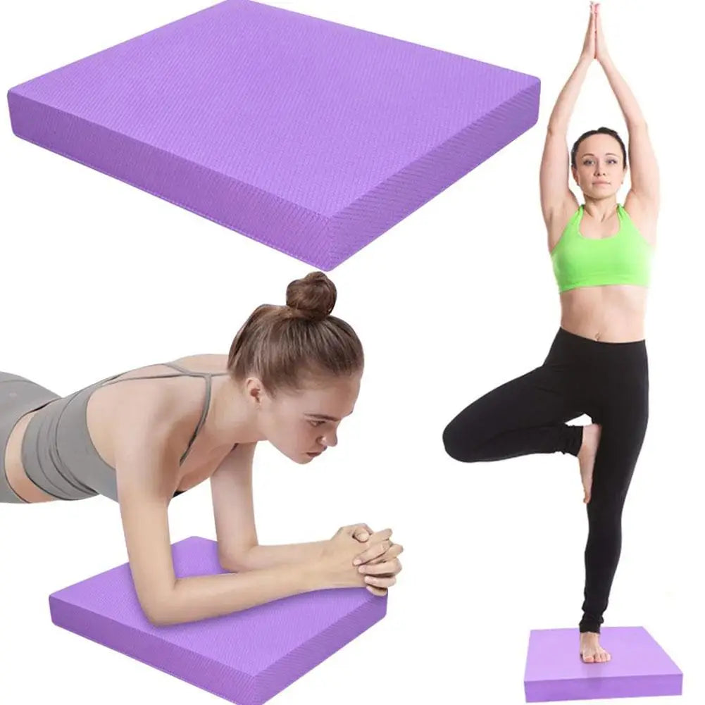 Balance Training Pad Non-Slip High Rebound Thickened Foam Mat for Core Stability