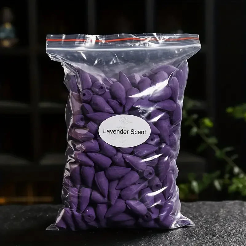 Mixed Waterfall Smoke Backflow Natural Incense Cone Multi-scented